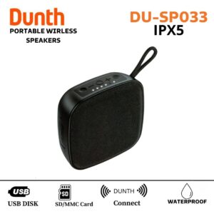 Haut Parleur mini sans fils DUNTH DU-SP 033 IPX5 5W waterproof