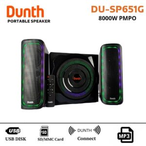 HAUT PARLEUR DU-SP651G PC GAMING DUNTH 8000 W