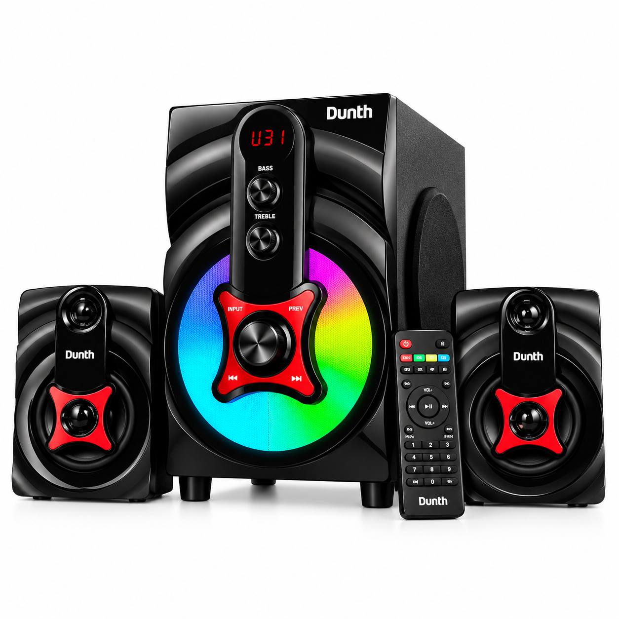 HAUT PARLEUR DU-SP378 PLUS DUNTH 3000 W