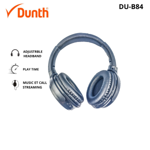 CASQUE DUNTH DU-B84 BLUETOOTH sans fil, microphone intégré