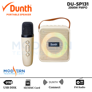HAUT PARLEUR DUNTH avec microphone karaoke DU-SP131(2000W)