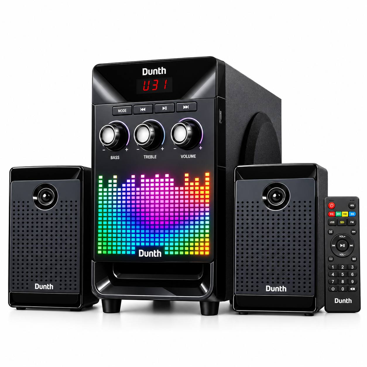HAUT PARLEUR DU-SP380PLUS DUNTH 3000 W