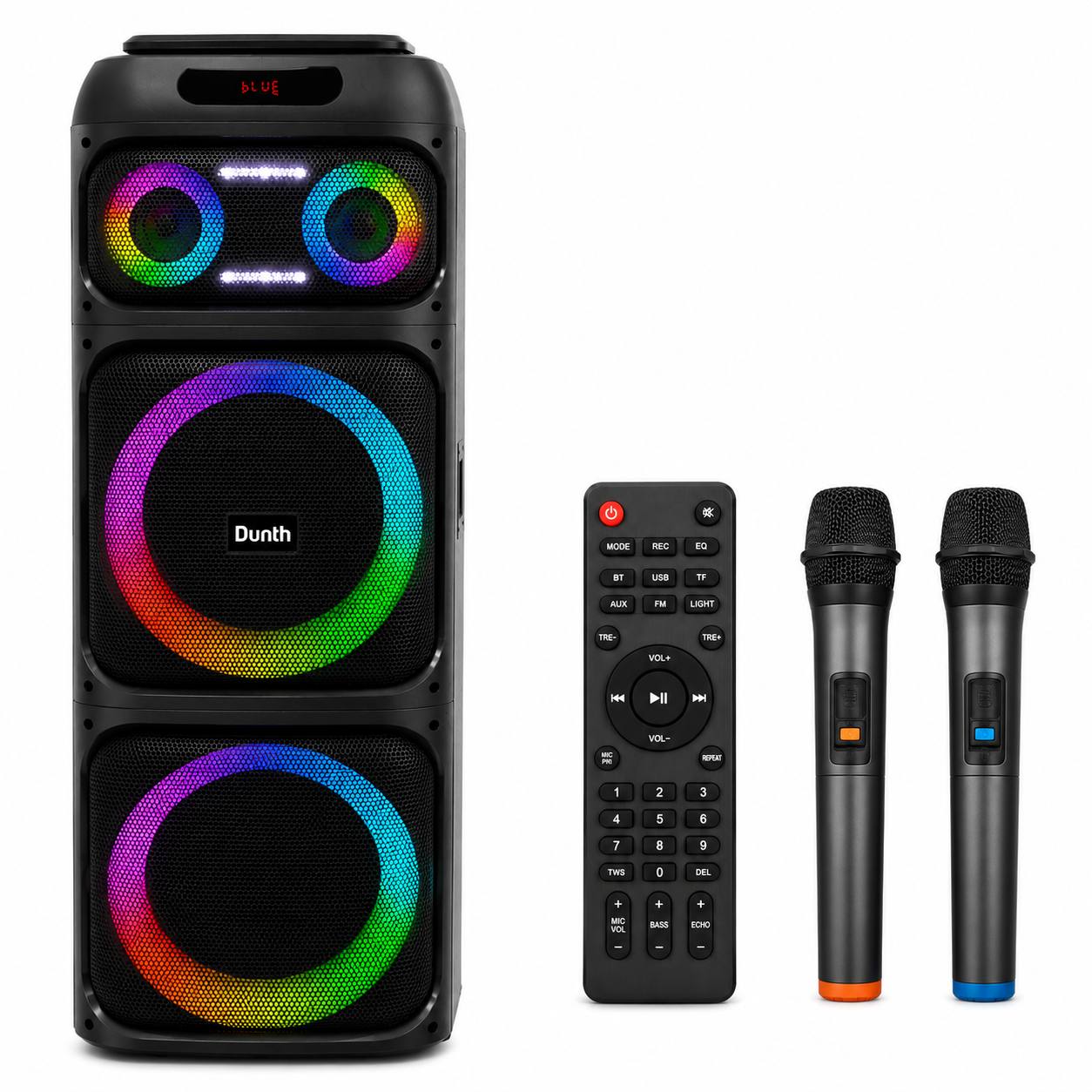 HAUT PARLEUR Portable Bluetooth Dunth DU-SP2215 (24000W PMPO)